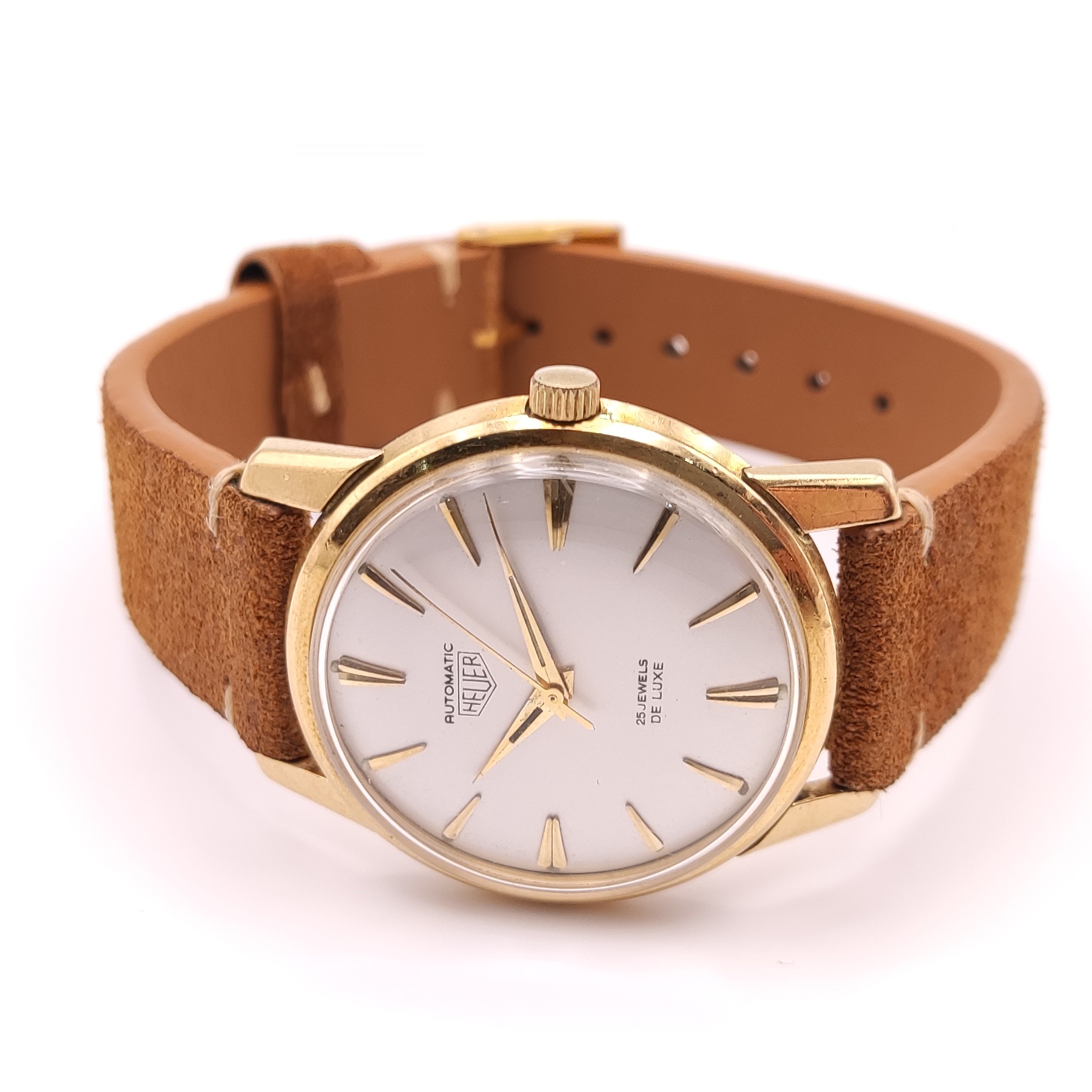 Heuer De Luxe 18K - Image 6