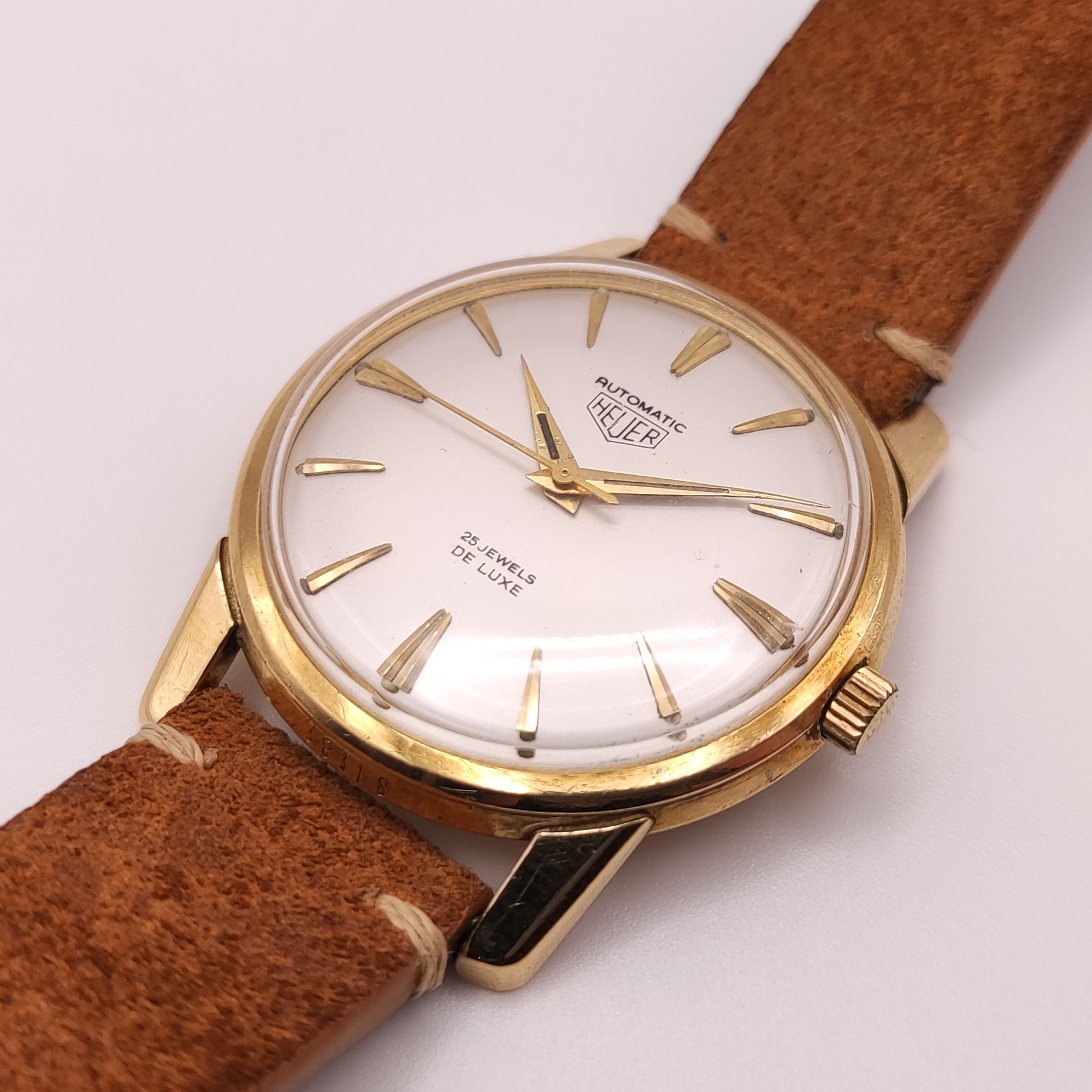 Heuer De Luxe 18K - Image 8